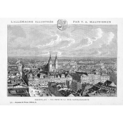 Breslau - Vue prise de la Tour Sainte-Élisabeth / "BRESLAU - VUE PRISE DE LA TOUR SAINTE-ÉLISABETH [...]