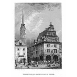 Kaemmerei und Rathsthurm in Neisse / "KAEMMEREI UND RATHSTHURM IN NEISSE."