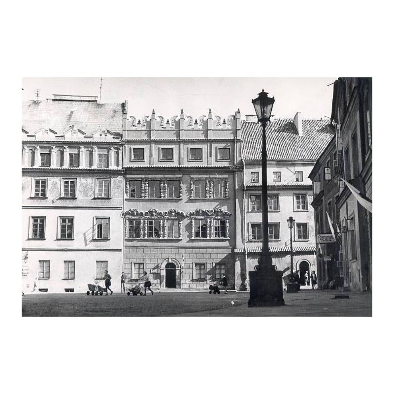 "Fot. Zbig. Kramarz LUBLIN Fragment starego miasta /kamienica Sobieskich/. Nr. 12"