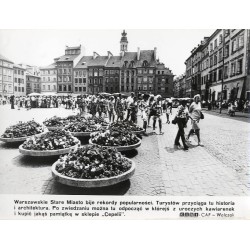 "Warszawskie Stare Miasto bije rekordy popularności [...] KAW-CAF - Walczak"