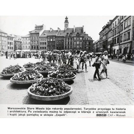 "Warszawskie Stare Miasto bije rekordy popularności [...] KAW-CAF - Walczak"
