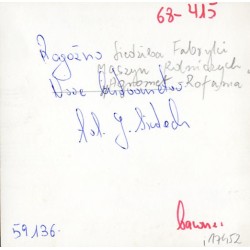 "Rogoźno Siedziba Fabryki Maszyn Rolniczych "Agromet-Rofama" fot. J. Siudecki 68-415 k-59136 barwne."