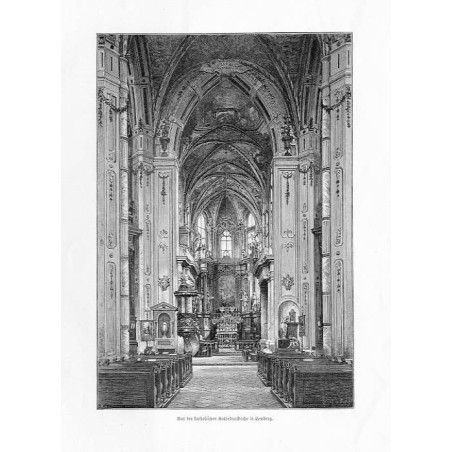 "Aus der katholischen Kathedralkirche in Lemberg."