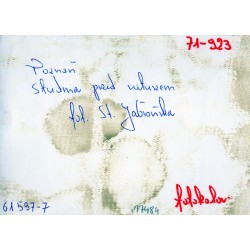 "Poznań Studnia przed ratuszem fot. St. Jabłońska 71-923 61597-7 fotokolor."