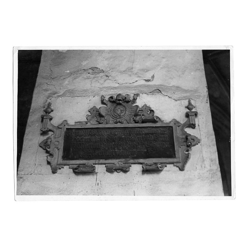 "Nysa kość. św. Jakuba tablica epitaphium"