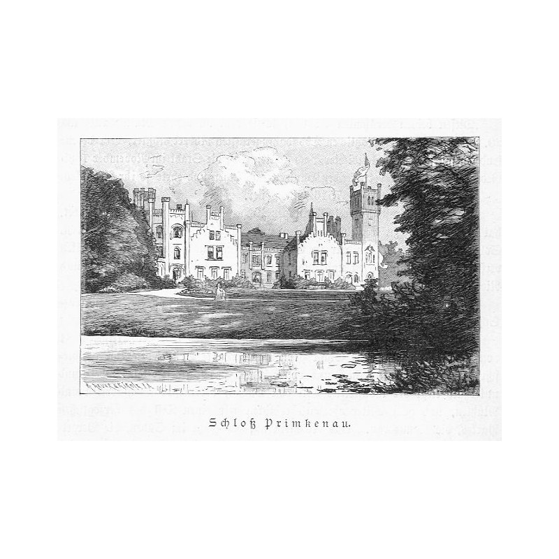 "Schloß Primkenau."