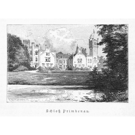 "Schloß Primkenau."