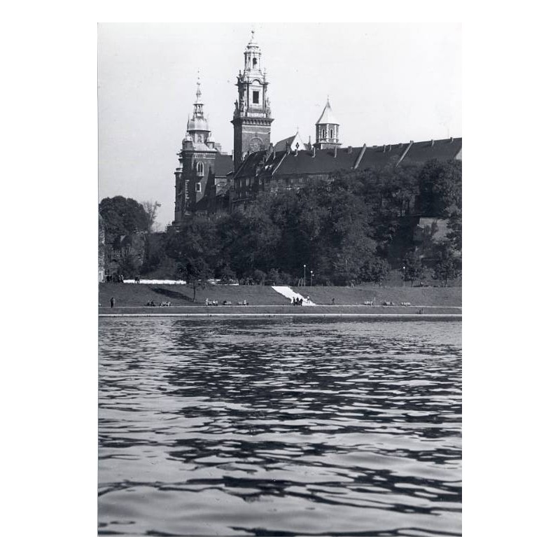 "Kraków - Wawel, widok od strony Wisły 26-3914 C-3199"