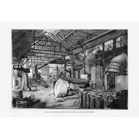 "Aus dem erzherzoglichen Stahlwerk "RudolfHütte" zu Trzyniec nächst Teschen."