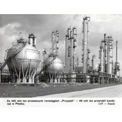 "Ze 100 mln ton przesłanych rurociągiem "Przyjaźń" - 40 mln ton przerobił kombinat w Płocku. CAF - Stasiak"