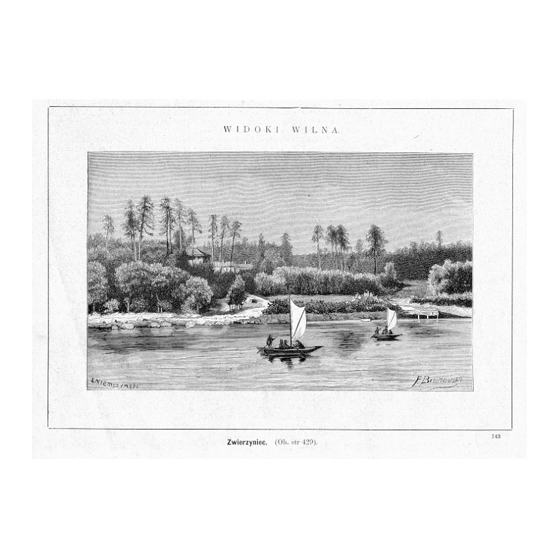 "Zwierzyniec. [...] 743"