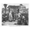 "Einweihung der Ostereier bei Chmełowa in Ostgalizien." / zwyczaje wielkanocne pisanki