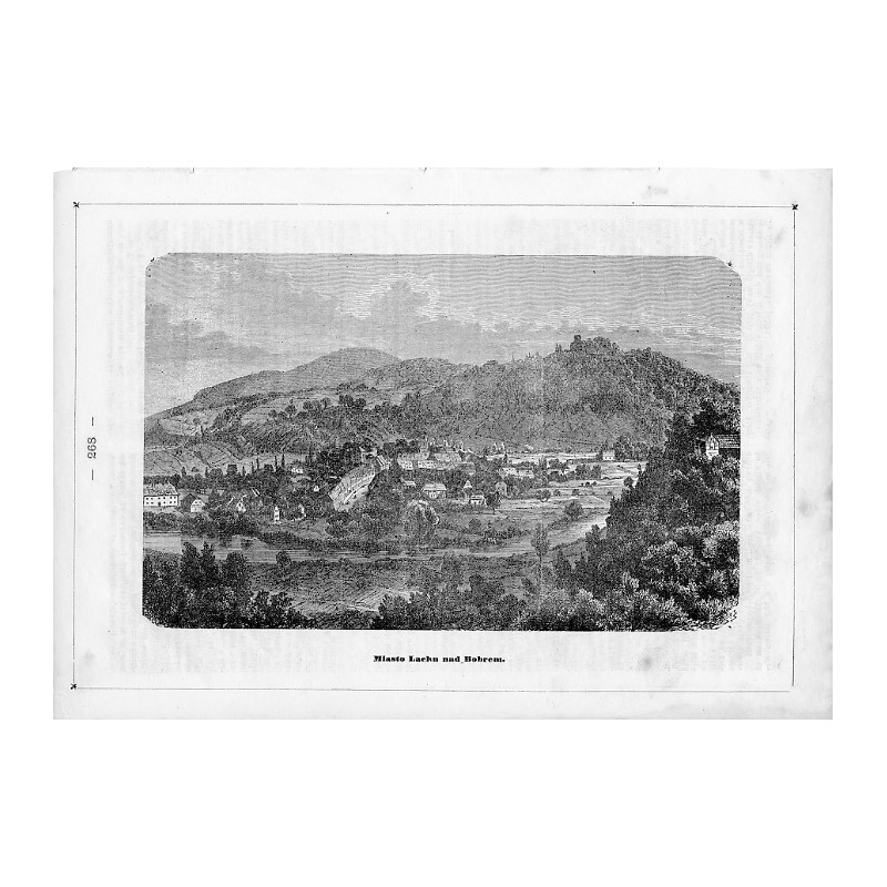 "Miasto Laehn nad Bobrem."
