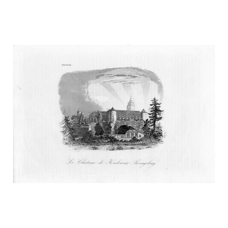 "Le Chateau de Krolewiec (Konigsberg)"