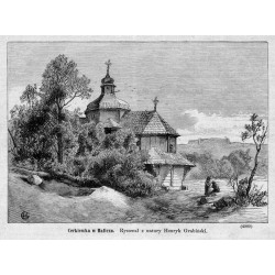 "Cerkiewka w Haliczu. Rysował z natury Henryk Grabiński. (4989)"