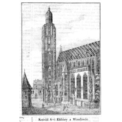 "Kościół Śtej Elźbiety z Wrocławiu."