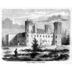 Ruiny zamku w Wyszynie / "RUINY ZAMKU W WYSZYNIE."