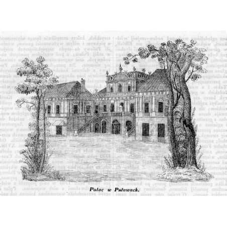 "Pałac w Puławach."