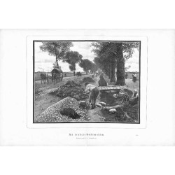 "Na trakcie Radomskim. Rysunek oryginalny A. Gierymskiego. 1730"