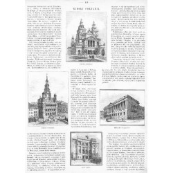 Widoki Poznania / "WIDOKI POZNANIA." [1] "Katedra poznańska.", [2] "Ratusz w Poznaniu.", [3] "Biblioteka Raczyńskich.", [4] "Tea