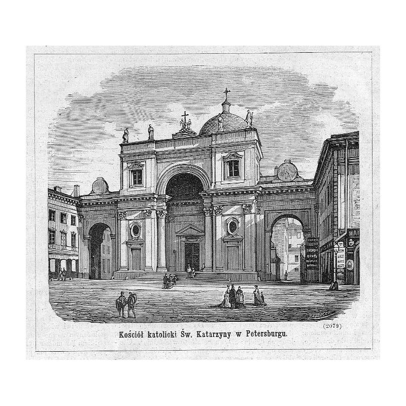 "Kościół katolicki Św. Katarzyny w Petersburgu. (2079)"
