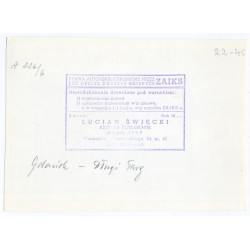 "Gdańsk - Długi Targ. A 326/6 22-45"