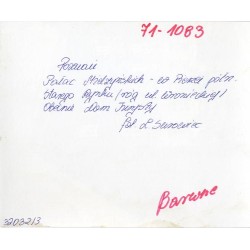 "Poznań. Pałac Mielżyńskich - w Pierzei półn. Starego Rynku (róg ul. Wronieckiej). Obecnie Dom turysty fot. L. Surowiec 71-1083