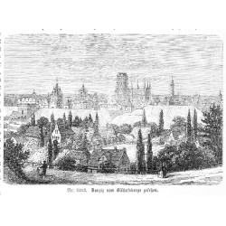 "Nr. 2213. Danzig vom Bischofsberge gesehen."