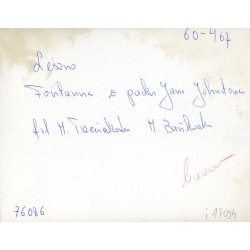"Leszno Fontanna w parku Jana Johnstona fot. M. Trzeciakowski M. Bańkowska 60-467 76086 barwne"