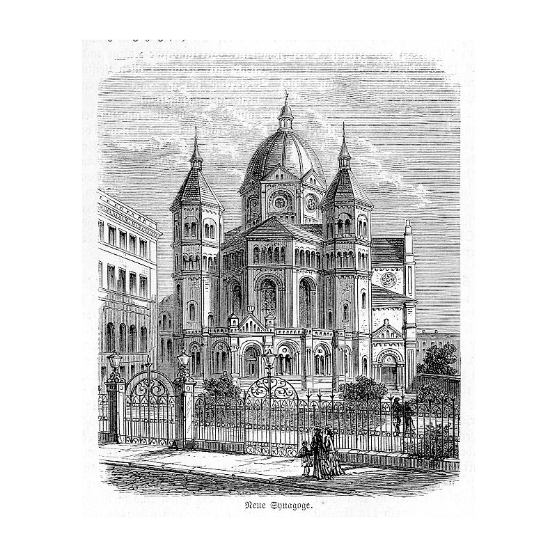 "Neue Synagoge."
