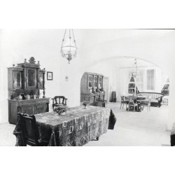 "Koszuty Muzeum Ziemi Średzkiej w Koszutach Dwór z XVIII-XIXw - pokój jadalny i kredensowy fot L. Surowiec 32672-4 71-1180 Barwn