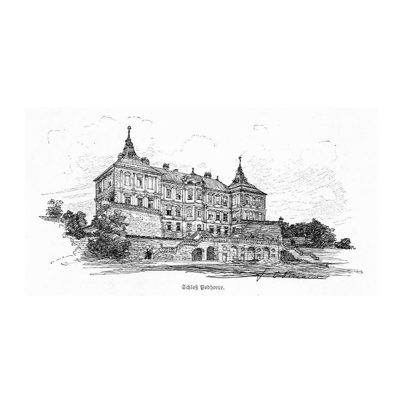 "Schloß Podhorce."