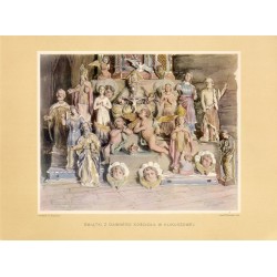 Świątki z dawnego kościoła w Klikuszowej / "ŚWIĄTKI Z DAWNEGO KOŚCIOŁA W KLIKUSZOWEJ"