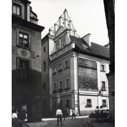 "Poznań Pałac Górków - obecnie Muzeum Archeologiczne widok od strony Starego Rynku fot. L. Surowiec 71-1084 32040/7 Barwne"