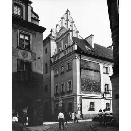 "Poznań Pałac Górków - obecnie Muzeum Archeologiczne widok od strony Starego Rynku fot. L. Surowiec 71-1084 32040/7 Barwne"