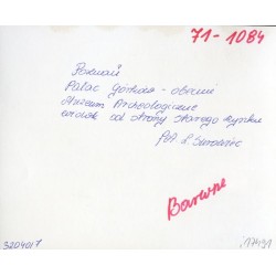 "Poznań Pałac Górków - obecnie Muzeum Archeologiczne widok od strony Starego Rynku fot. L. Surowiec 71-1084 32040/7 Barwne"