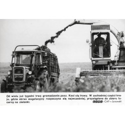 "[...] W zachodniej części kraju, gdzie okres wegetacyjny rozpoczyna się najwcześniej, przystąpiono do zbioru lucerny na zielonk