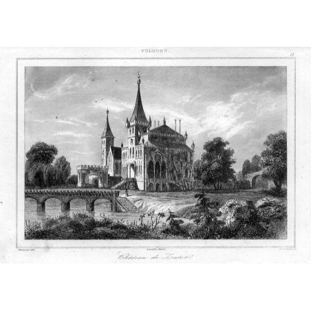 Zator. Zamek / "POLOGNE. 14 Chateau de Zator."