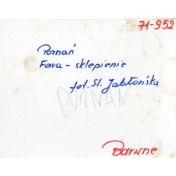 "Poznań. Fara - sklepienie fot. St. Jabłońska Poznań 71-952 Barwne"