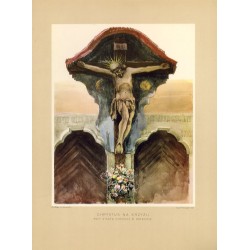 Chrystus na krzyżu przy starym kościele w Grybowie / "CHRYSTUS NA KRZYŻU PRZY STARYM KOŚCIELE W GRYBOWIE"