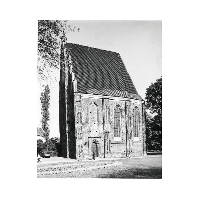 "Poznań. Ostrów Tumski - Gotycki Kościół N.M.P. fot. L. Surowiec. 71-1121 32041-5 barwne"