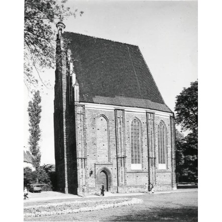 "Poznań. Ostrów Tumski - Gotycki Kościół N.M.P. fot. L. Surowiec. 71-1121 32041-5 barwne"