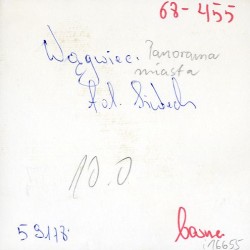 "Wągrowiec. Panorama miasta fot. Siudecki 10,0 68-455 59178 barwne."