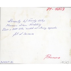 "Koszuty k/ Środy Wlkp Muzeum Ziemi Średzkiej Dwór z XVIII-XIXw - widok od strony ogrodu fot L. Surowiec 32681-10 71-1203 Barwne