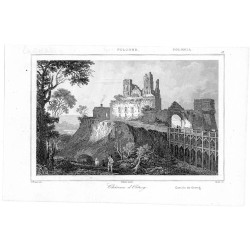 Ostróg. Zamek / "POLOGNE. POLONIA. 18. Château d'Ostrog."