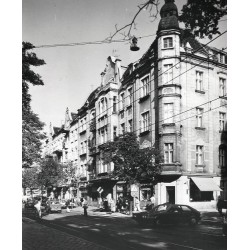 "Poznań ul. Kraszewskiego przy Słowackiego fot. L. Surowiec 71-1098 32026/2 Barwne"
