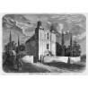 Kościół w Biskupicach. Rysował z natury Fabijański / "KOŚCIÓŁ W BISKUPICACH. (Rysował z natury Fabijański)."