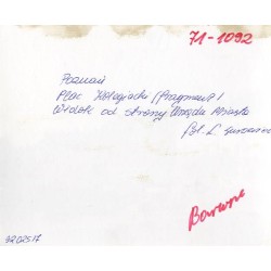 "Poznań. Plac Kolegiacki (fragment). Widok od strony Urzędu Miasta fot. L. Surowiec 71-1092 32025/7 Barwne"