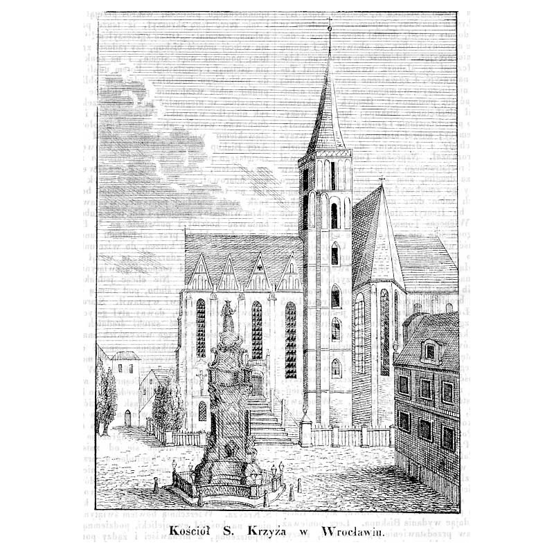 "Kościół S. Krzyża w Wrocławiu."