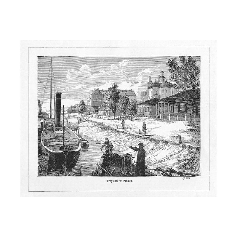 "Przystań w Pińsku. (3809)"